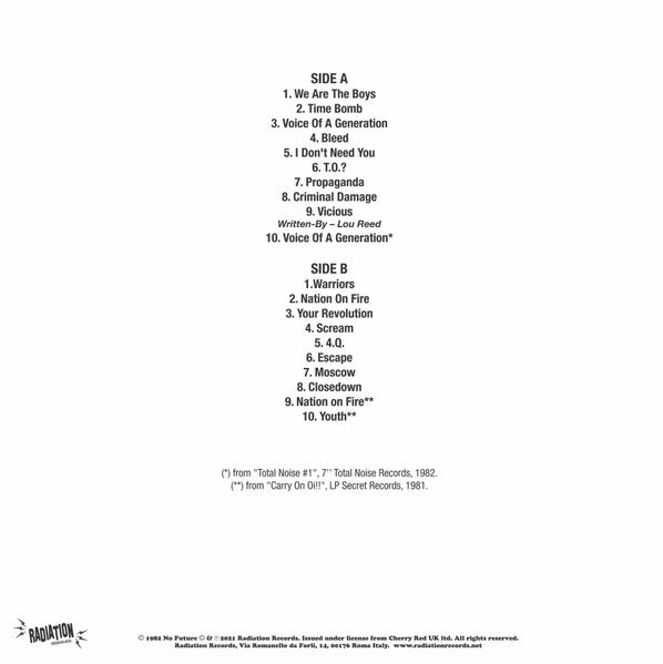 Blitz (3) : Voice Of A Generation (LP, Album, Ltd, RE, Gre)