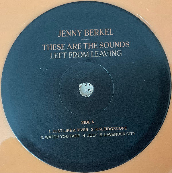 Jenny Berkel : These Are The Sounds Left From Leaving (LP, Album, Ltd, Apr)