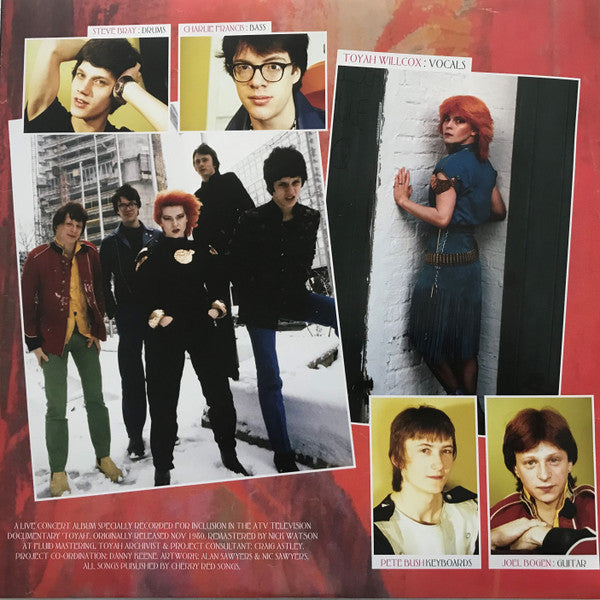 Toyah (3) : Toyah! Toyah! Toyah! (LP, Album, Ltd, RE, RM, Yel)