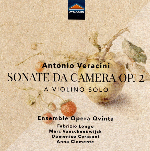 Antonio Veracini - Opera Qvinta : Sonate Da Camera Op. 2 (2xCD, Album)