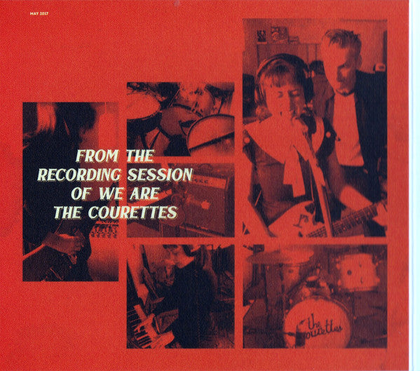 The Courettes : Here We Are The Courettes (CD, Comp, Mono, RM, RP)