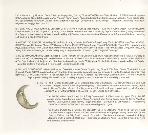 Elizabeth Cook (2) : This Side Of The Moon (CD, Album)