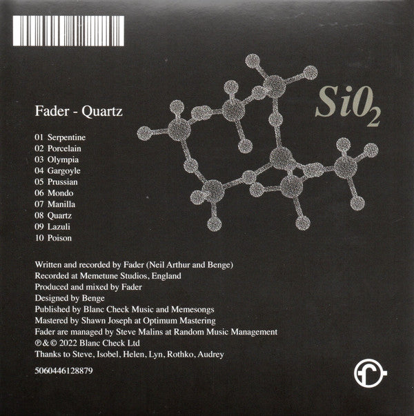 Fader (12) : Quartz (CD, Album)