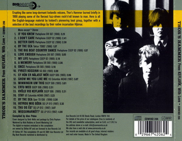 Thor's Hammer (2) : From Keflavik...With Love (CD, Comp, RM)