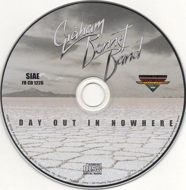 Graham Bonnet Band : Day Out In Nowhere (CD, Album)