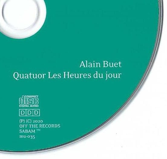 Franz Schubert - Alain Buet, Quatuor Des Heures Du Jour : Winterreise (Barytone & String Quartet) (CD, Album)