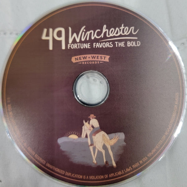 49 Winchester : Fortune Favors The Bold (CD, Album)