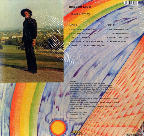 Trevor Hartley : Innocent Lover (LP, Album, RE)