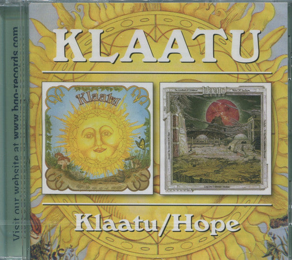 Klaatu : Klaatu / Hope (CD, Album, Comp, RE)
