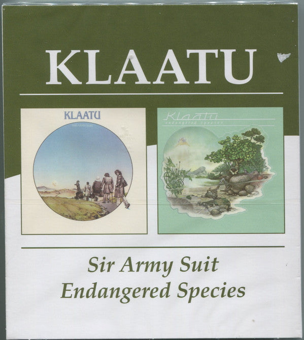 Klaatu : Sir Army Suit / Endangered Species (CD, Comp, RE)