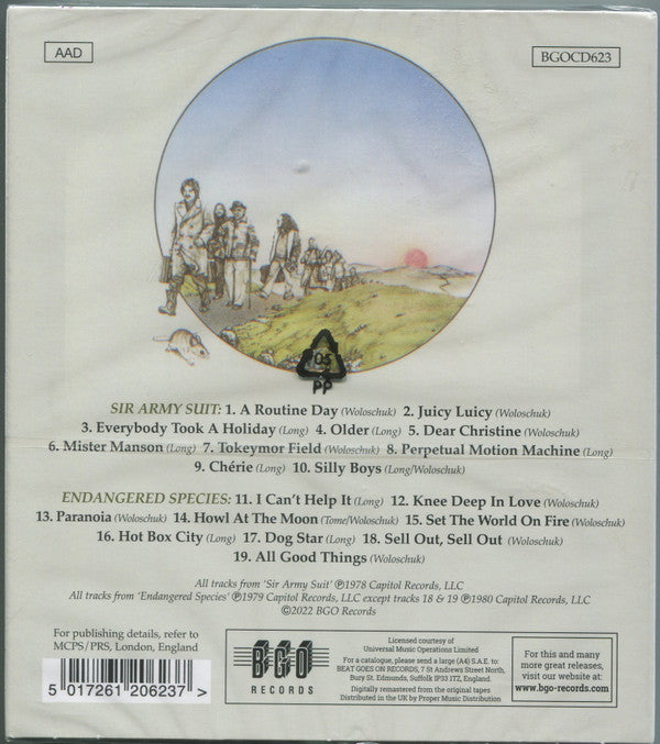 Klaatu : Sir Army Suit / Endangered Species (CD, Comp, RE)