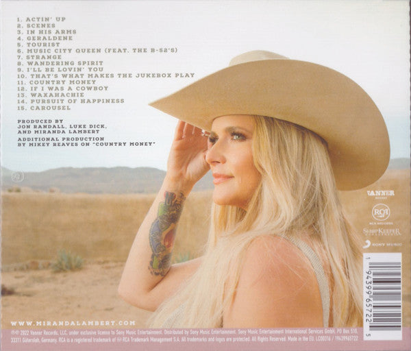 Miranda Lambert : Palomino (CD, Album)