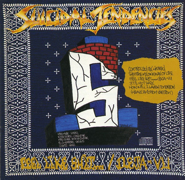 Suicidal Tendencies : Controlled By Hatred / Feel Like Shit... Deja-Vu (LP, Album, Ltd, RE, Pur)