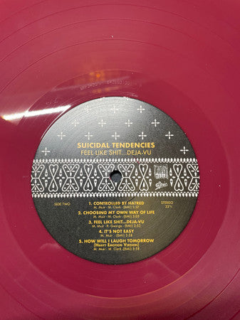 Suicidal Tendencies : Controlled By Hatred / Feel Like Shit... Deja-Vu (LP, Album, Ltd, RE, Pur)