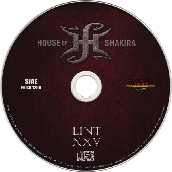 House Of Shakira : LINT XXV (2xCD, Album, RE)
