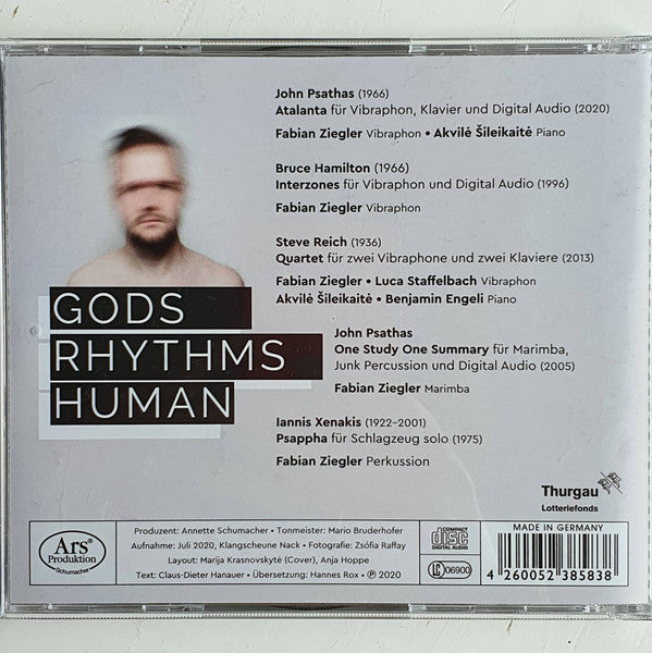 Fabian Ziegler (2) : Gods Rhythms Human (CD, Album)