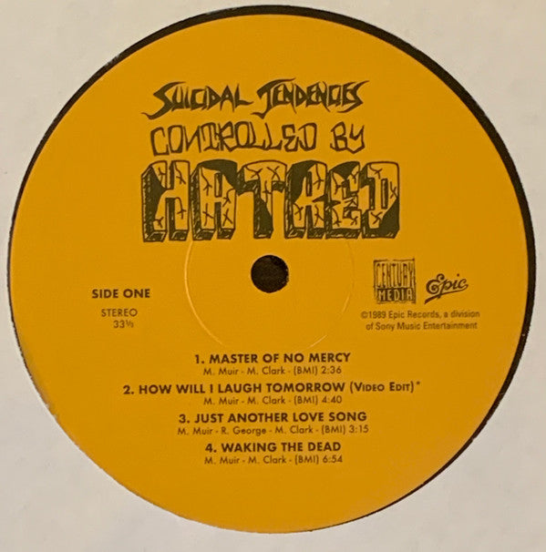 Suicidal Tendencies : Controlled By Hatred / Feel Like Shit... Deja-Vu (LP, Album, RE)