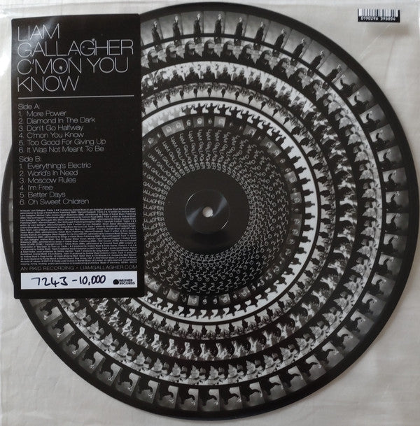 Liam Gallagher : C’mon You Know (LP, Album, Ltd, Num, Pic, Zoe)