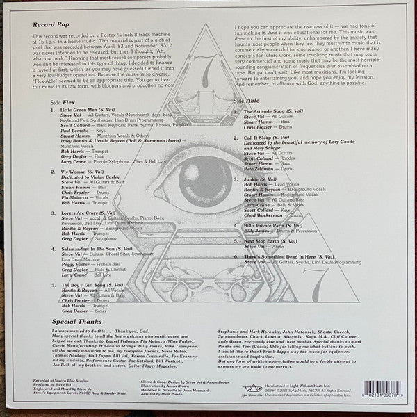 Steve Vai : Flex-Able (LP, Ltd, RE, RM, 36t)