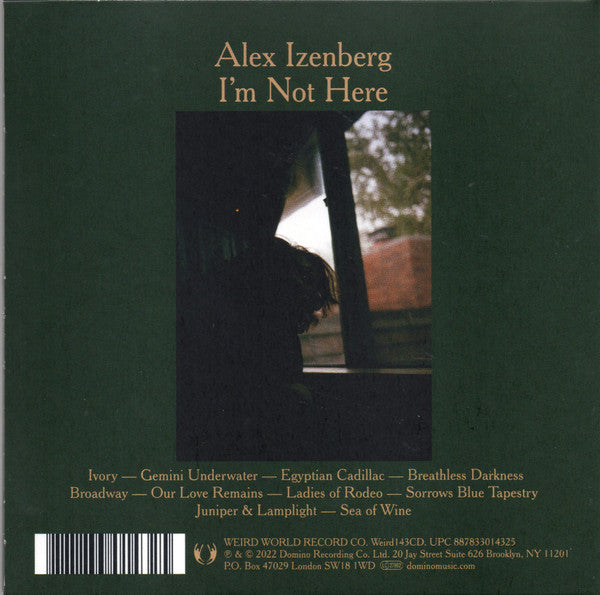 Alex Izenberg : I'm Not Here (CD, Album)