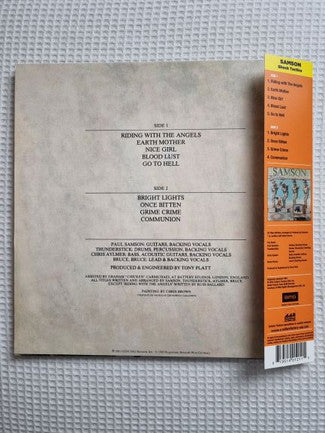 Samson (3) : Shock Tactics (LP, Album, RE, Gre)
