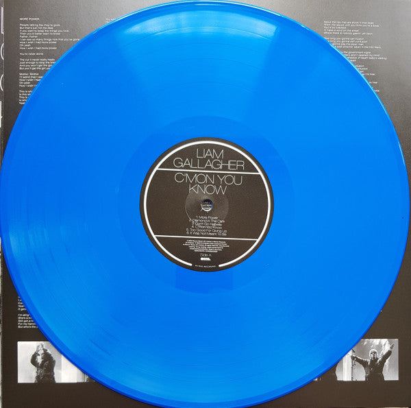 Liam Gallagher : C'mon You Know  (LP, Album, Ltd, Blu)