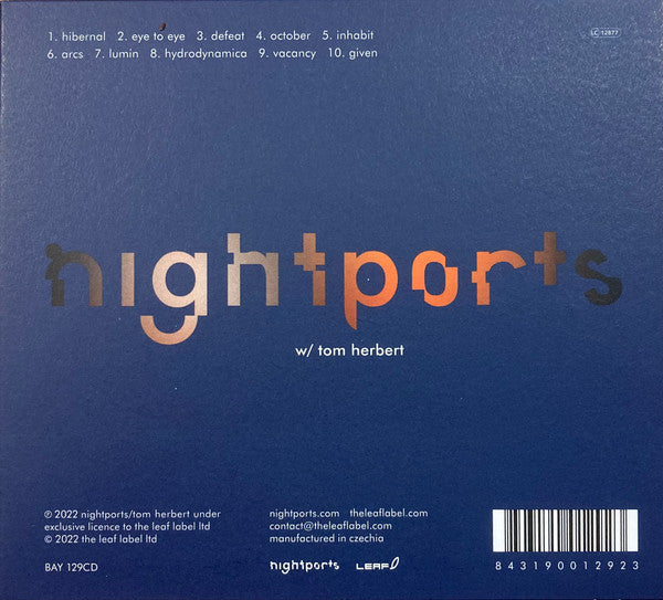 Nightports w/ Tom Herbert : Nightports w/ Tom Herbert (CD, Album, Ltd)
