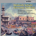 Heinrich Schütz, Giovanni Gabrieli - Windsbacher Knabenchor, Karl-Friedrich Beringer, Bach, Blech & Blues : Heinrich Schütz, Giovanni Gabrieli (CD, RE)