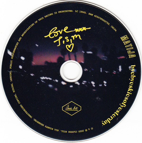 Matija (5) : Byebyeskiesofyesterday (CD, Album)