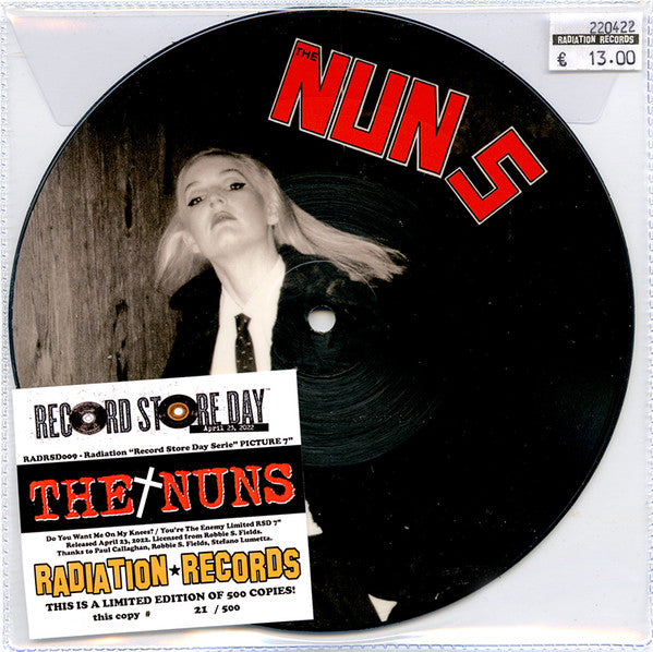 The Nuns : Do You Want Me On My Knees? (7", RSD, Ltd, Num, Pic)