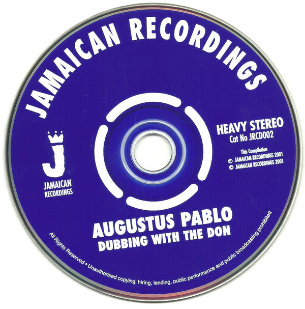 Augustus Pablo : Dubbing With The Don (CD, Comp)