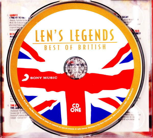 Various : Len's Legends - Best Of British (3xCD, Comp)