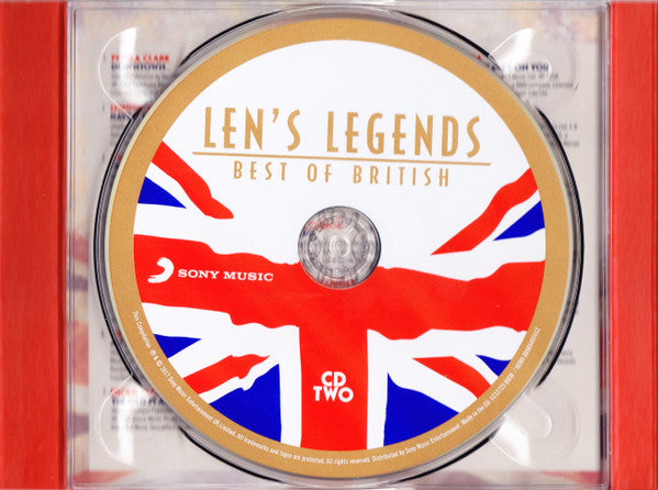 Various : Len's Legends - Best Of British (3xCD, Comp)
