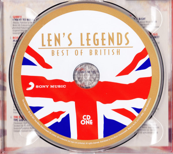 Various : Len's Legends - Best Of British (3xCD, Comp)