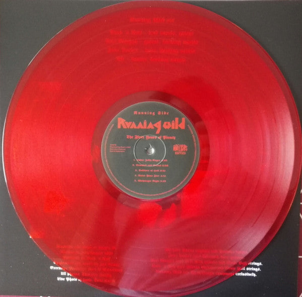 Running Wild : The First Years Of Piracy (LP, Album, Comp, RE, RM, Red)
