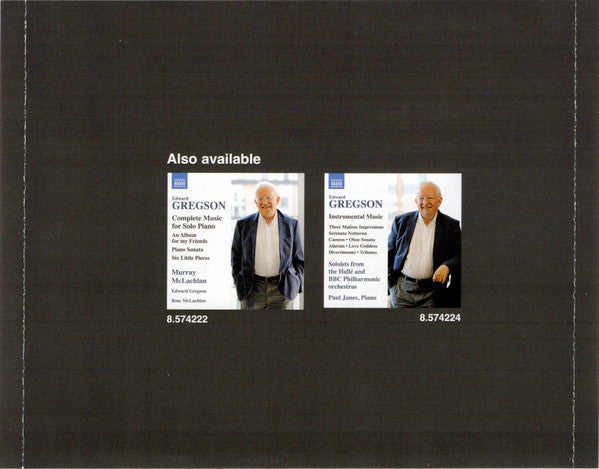 Edward Gregson, Navarra String Quartet, Benjamin Marquise Gilmore, Alison Teale, Rob Buckland : Chamber Music (CD, Album)