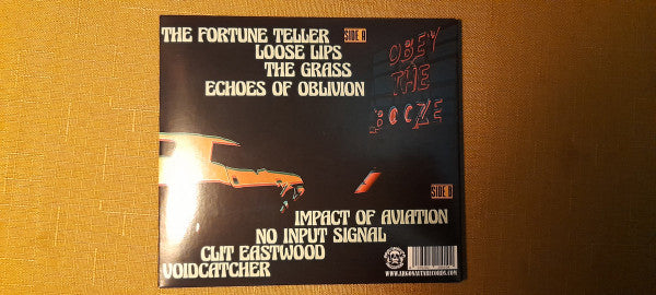 Blues Weiser : Obey The Booze (CD, Album, Ltd)