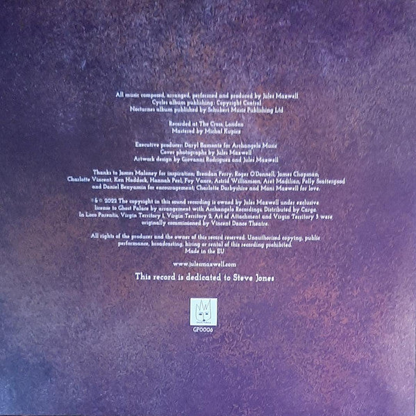 Jules Maxwell : Cycles / Nocturnes (2xLP, Comp)
