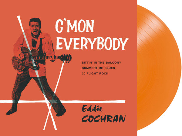 Eddie Cochran : C'mon Everybody (10", EP, Mono, Ltd, RE, Mon)