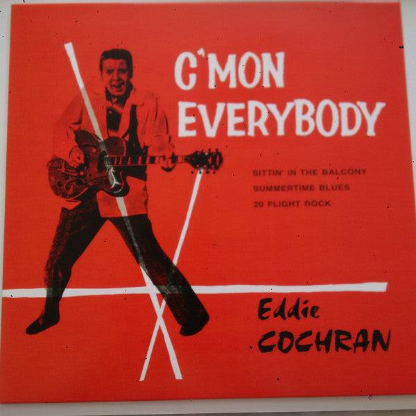 Eddie Cochran : C'mon Everybody (10", EP, Mono, Ltd, RE, Mon)