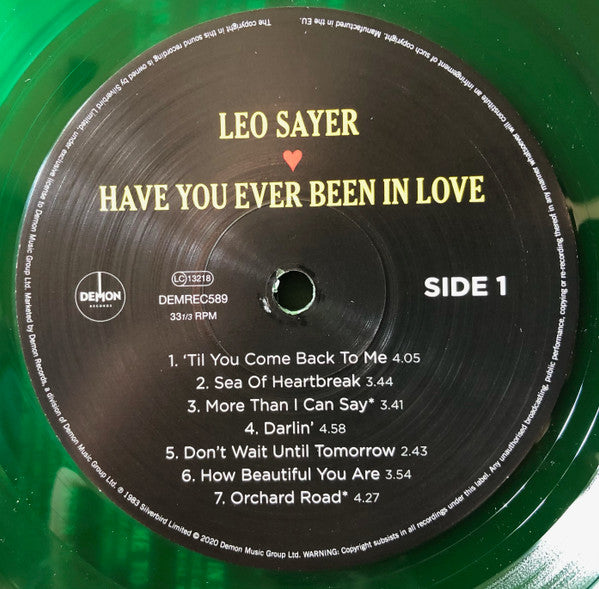 Leo Sayer : Have You Ever Been In Love (LP, Album, RE, Gre)