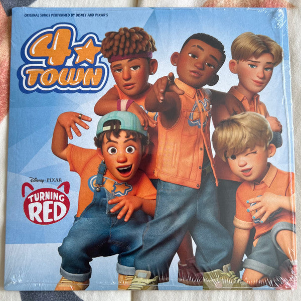 4*Town : Turning Red (Original Songs Performed By Disney And Pixar’s 4*Town) (7", EP, Tra)