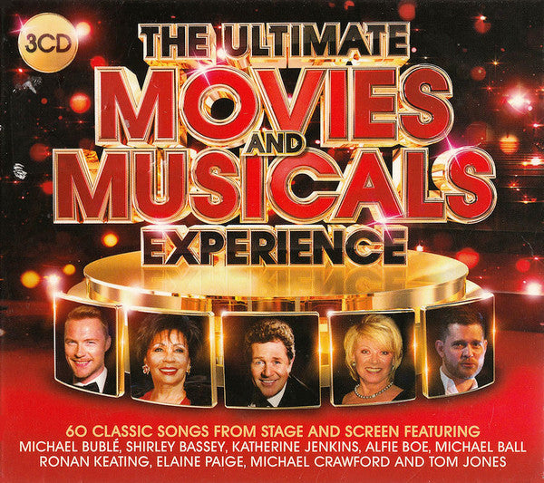 Various : The Ultimate Movies And Musicals Experience (3xCD, Comp)