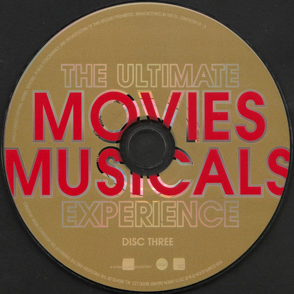 Various : The Ultimate Movies And Musicals Experience (3xCD, Comp)