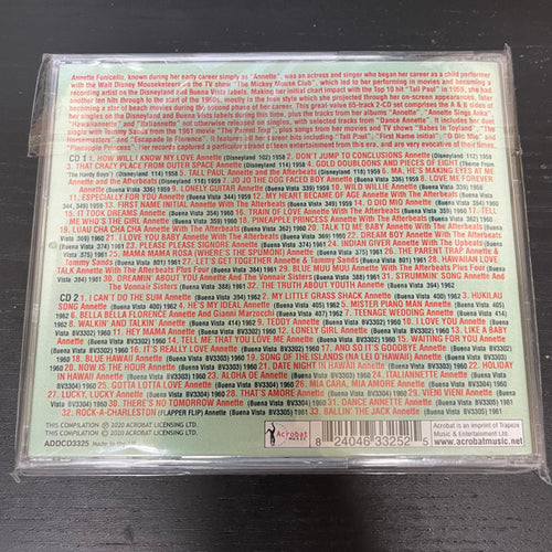 Annette Funicello : The Singles & Albums Collection 1958-62 (2xCDr)