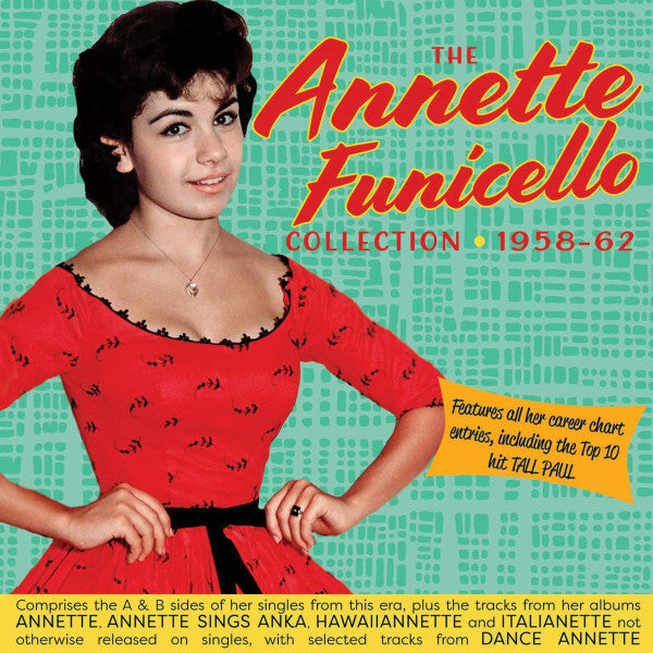 Annette Funicello : The Singles & Albums Collection 1958-62 (2xCDr)