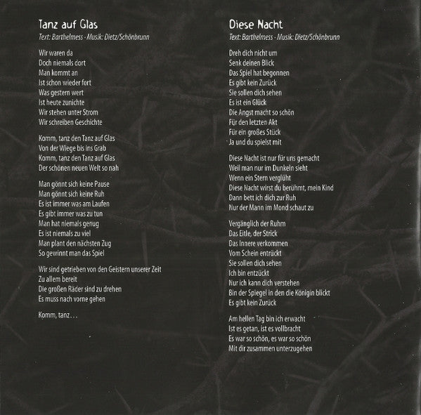 Dornenkönig : Hell (CD, Album)