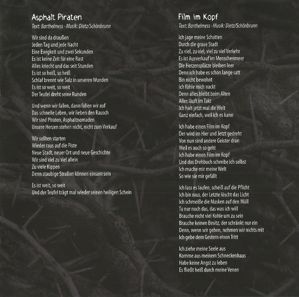 Dornenkönig : Hell (CD, Album)