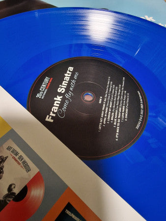 Frank Sinatra : Come Fly With Me (LP, Album, Ltd, RE, Blu)