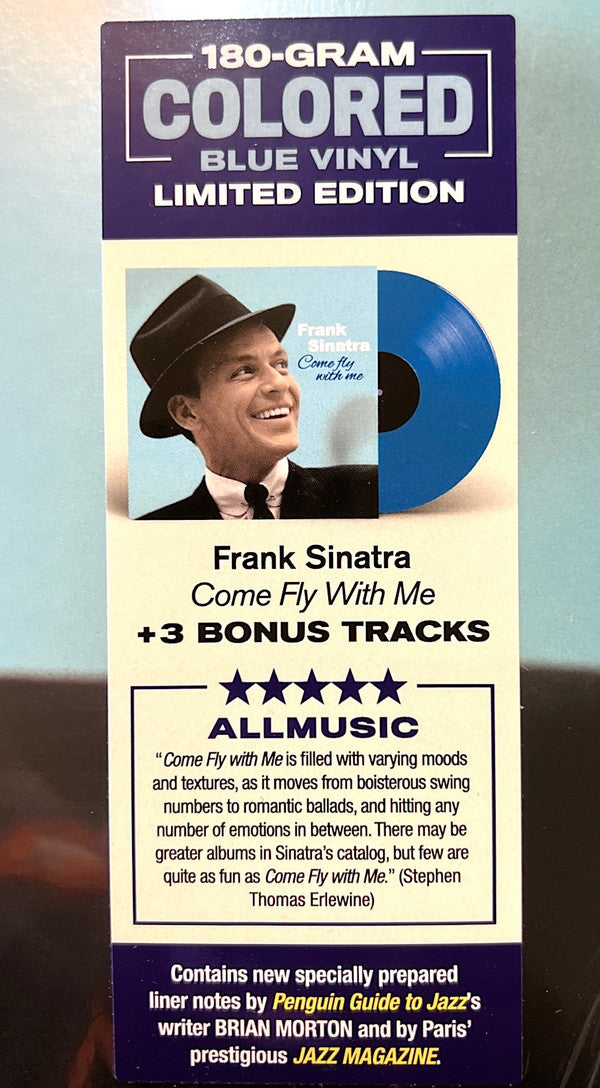 Frank Sinatra : Come Fly With Me (LP, Album, Ltd, RE, Blu)